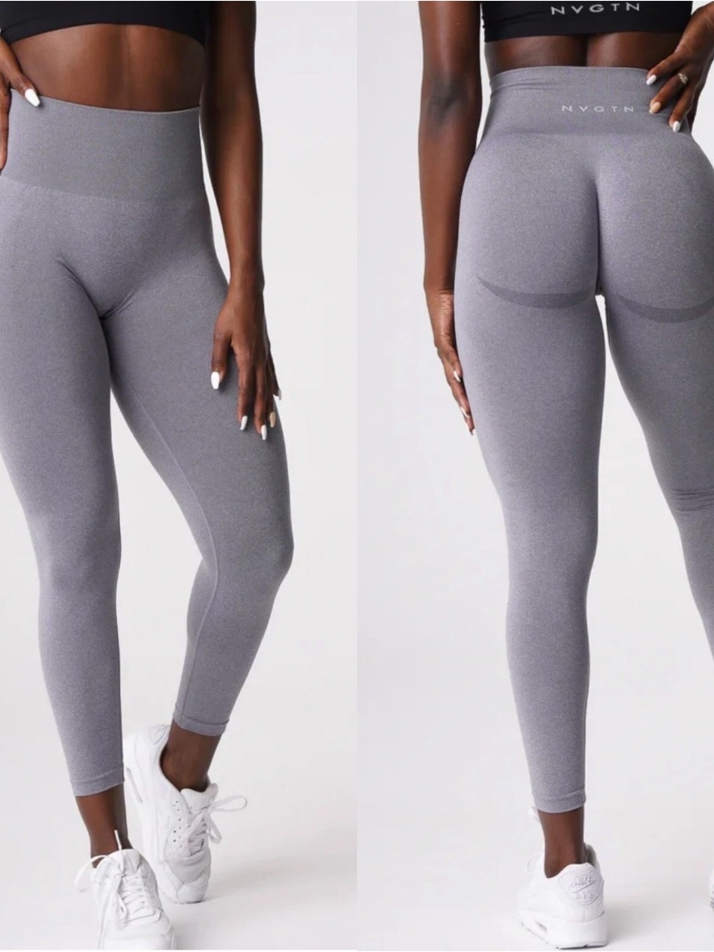 GRAY NVGTN seamless legging
